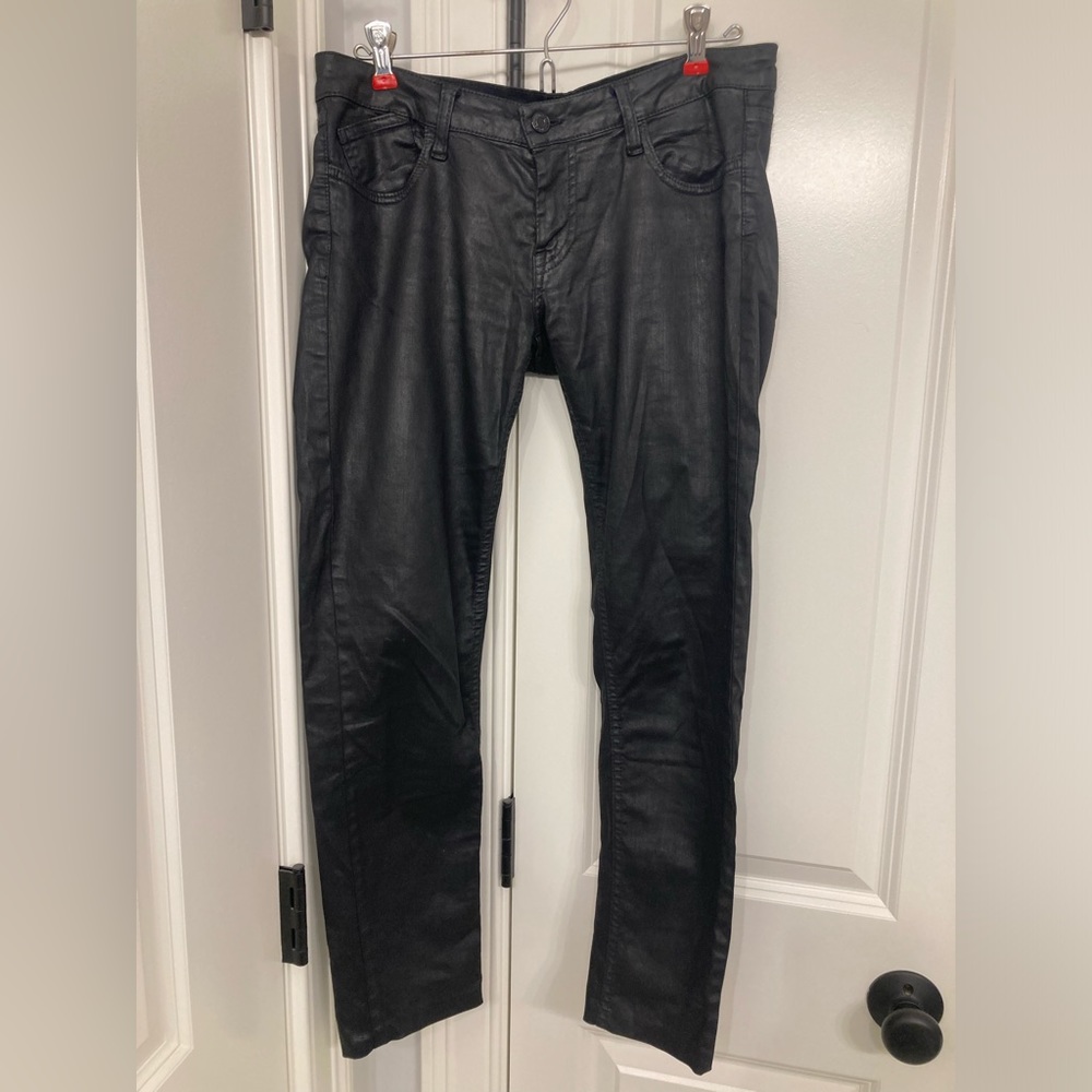 Les Temps Des Cerises faux leather pants